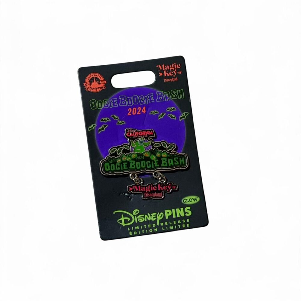 Disney Oogie Boogie Bash 2024 magic key holder pin